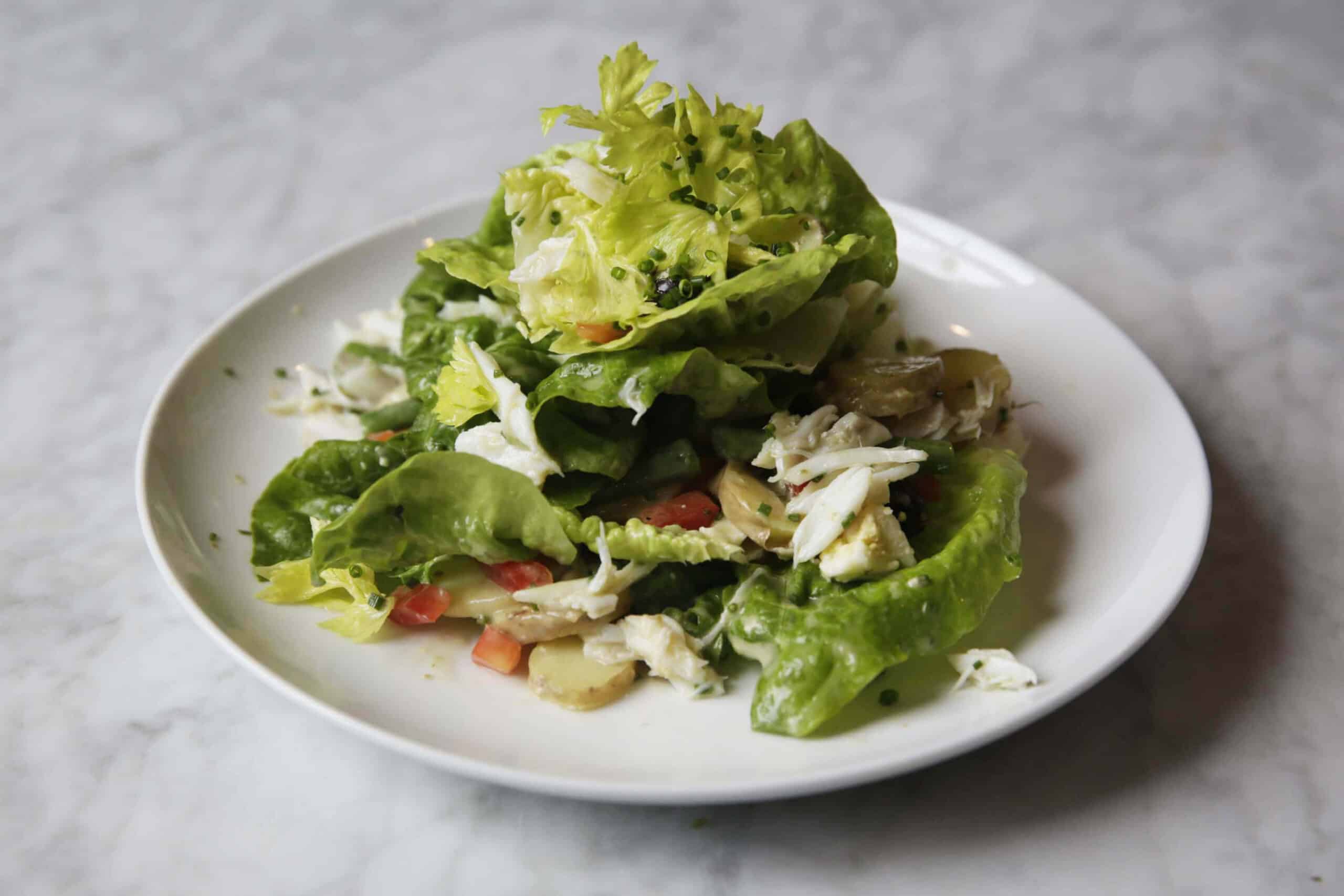 Blue Crab Little Gem Nicoise Salad