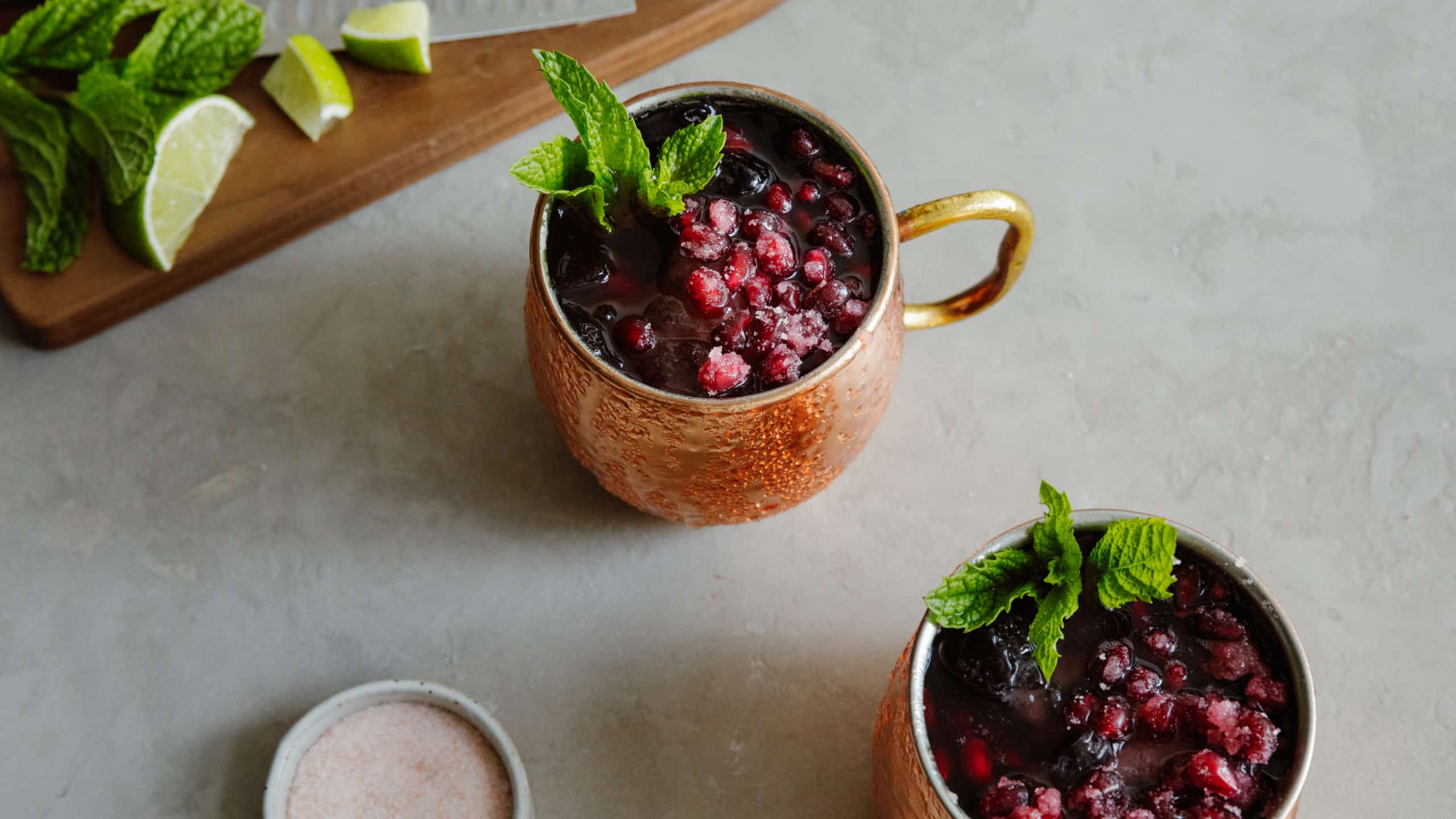 Pomegranate Moscow Mule