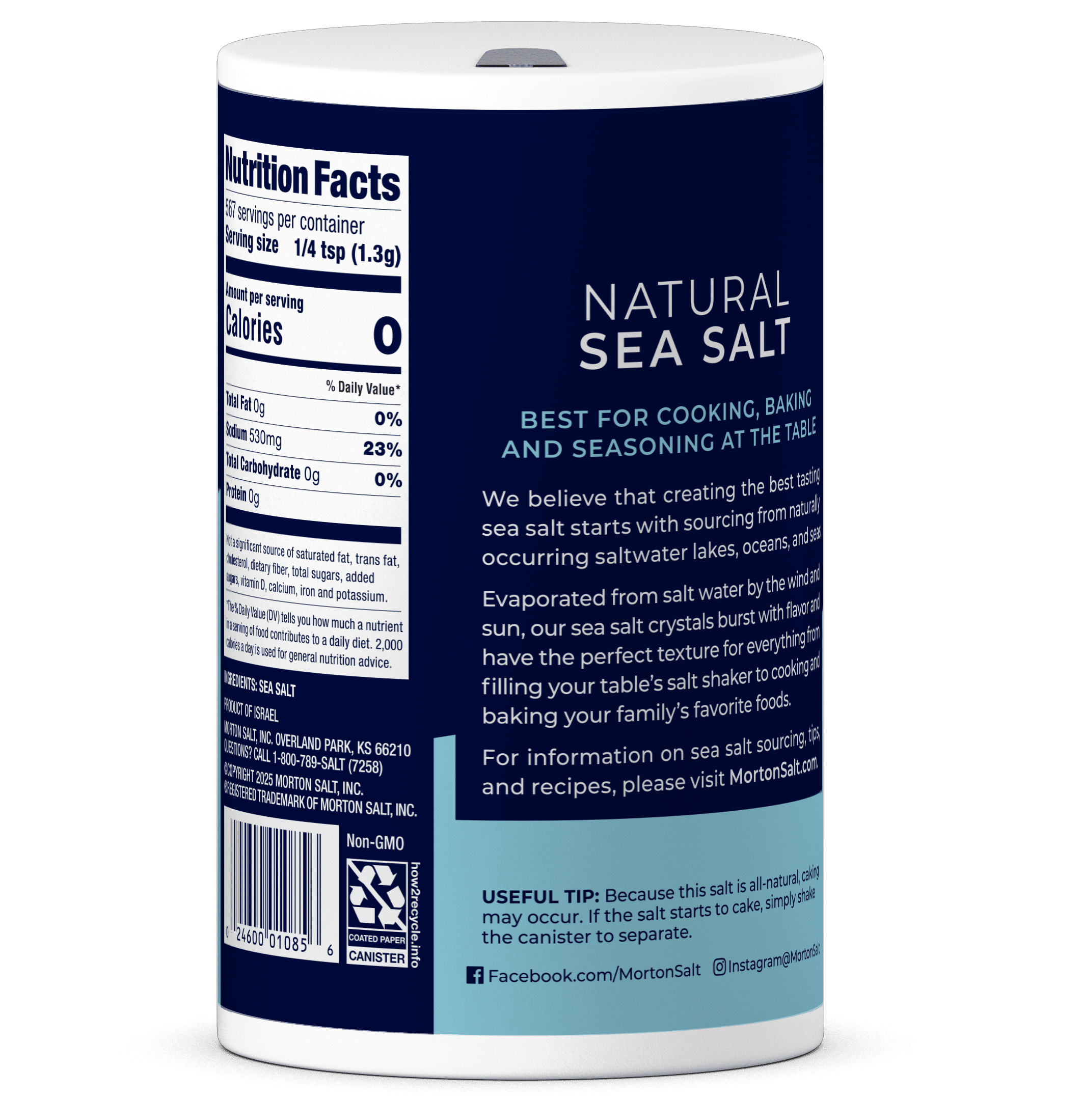 Natural Sea Salt for Cooking & Baking