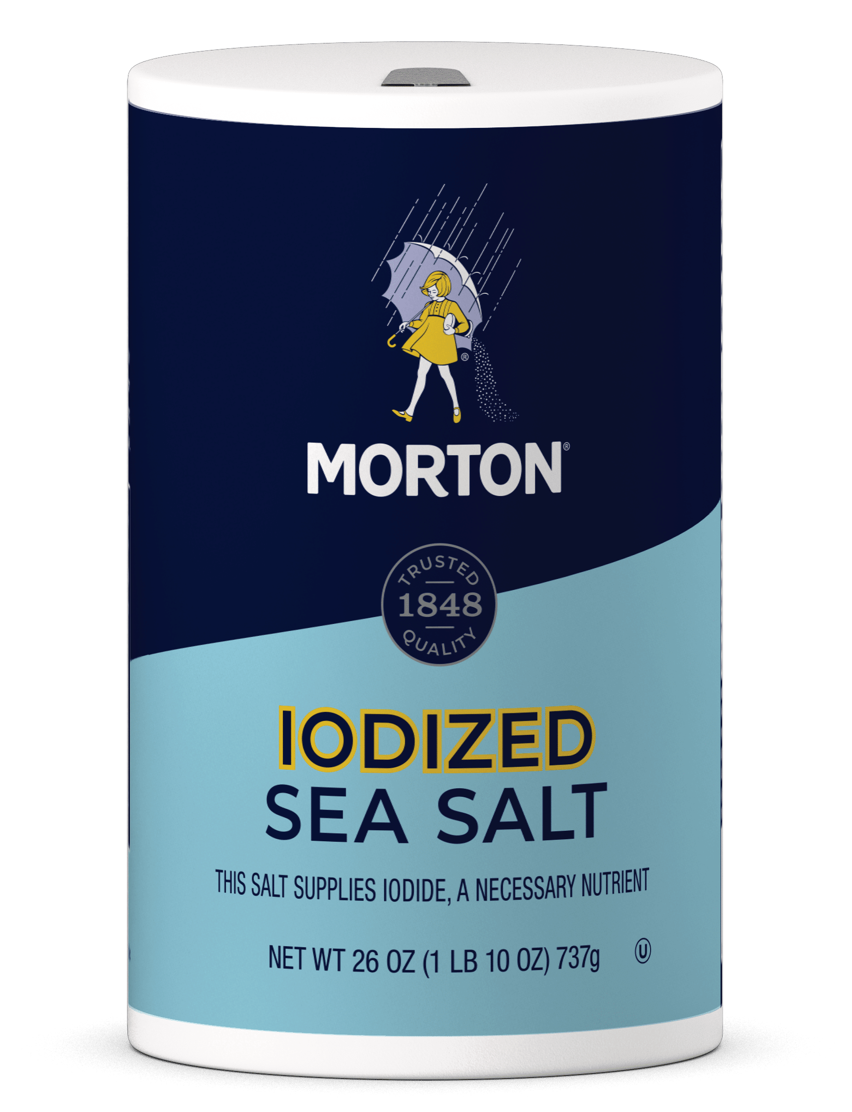 Sea Salt Iodized 26 oz