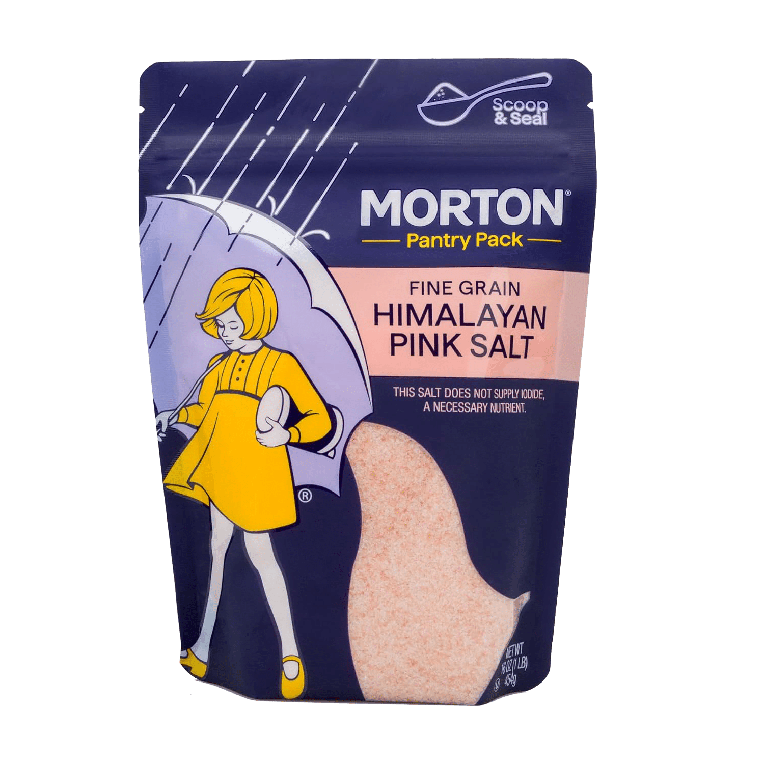 Himalayan Pink Salt Fine Pouch 16 oz