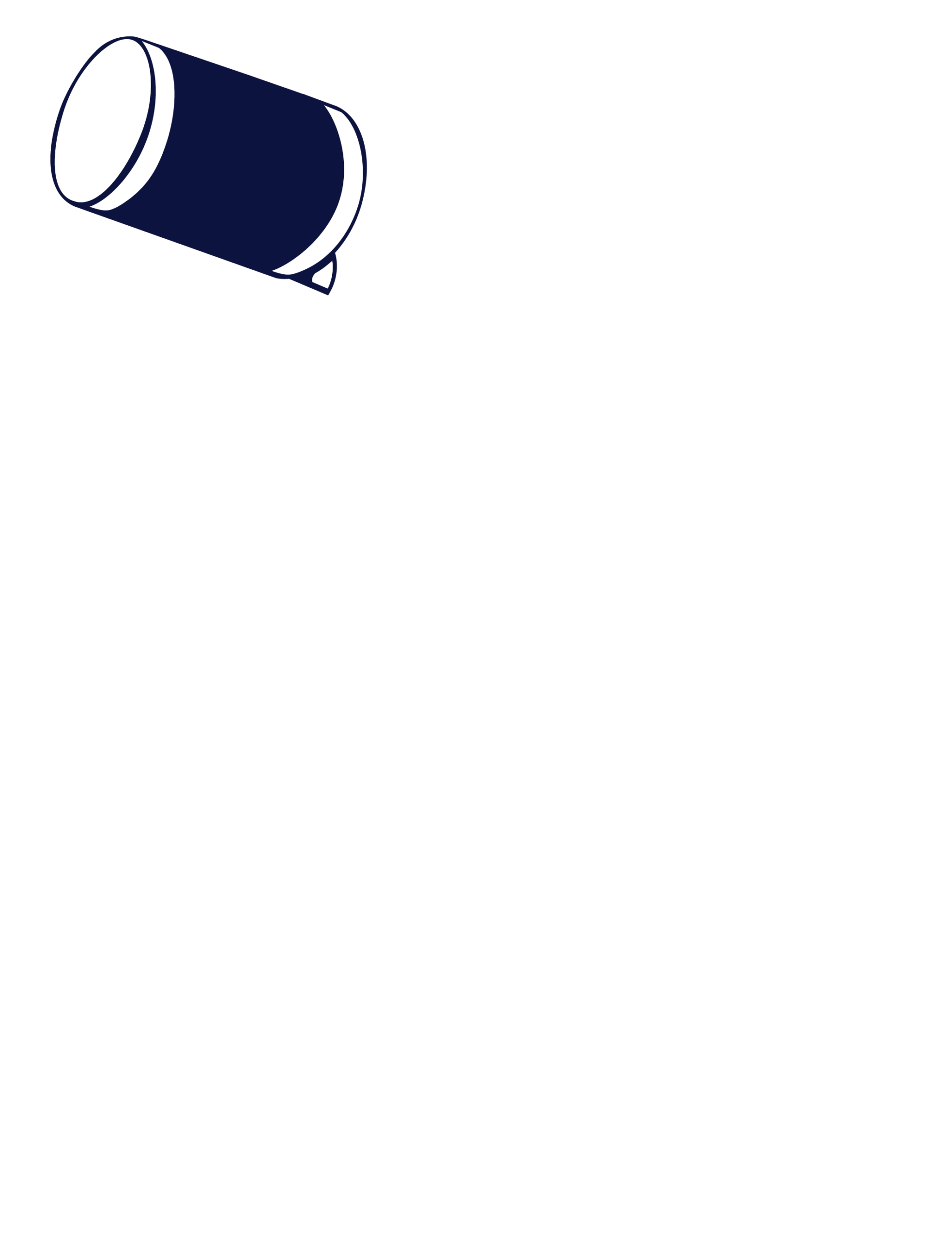 Illustration of a tipped-over container pouring white granules, representing sugar or salt, against a black background.