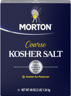 MORTON<sup>®</sup> <br>COARSE KOSHER SALT 6