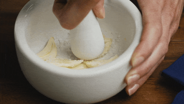 Crushing Garlic - Morton Salt