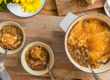 Keep Calm Caramelized Onion Soup