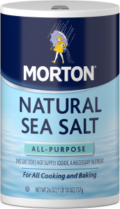 MORTON<sup>&reg;</sup> ALL-PURPOSE SEA SALT 1