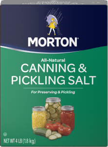 MORTON<sup>&reg;</sup> CANNING & PICKLING SALT 2