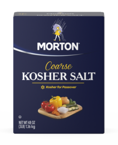 MORTON<sup>&reg;</sup> COARSE KOSHER SALT