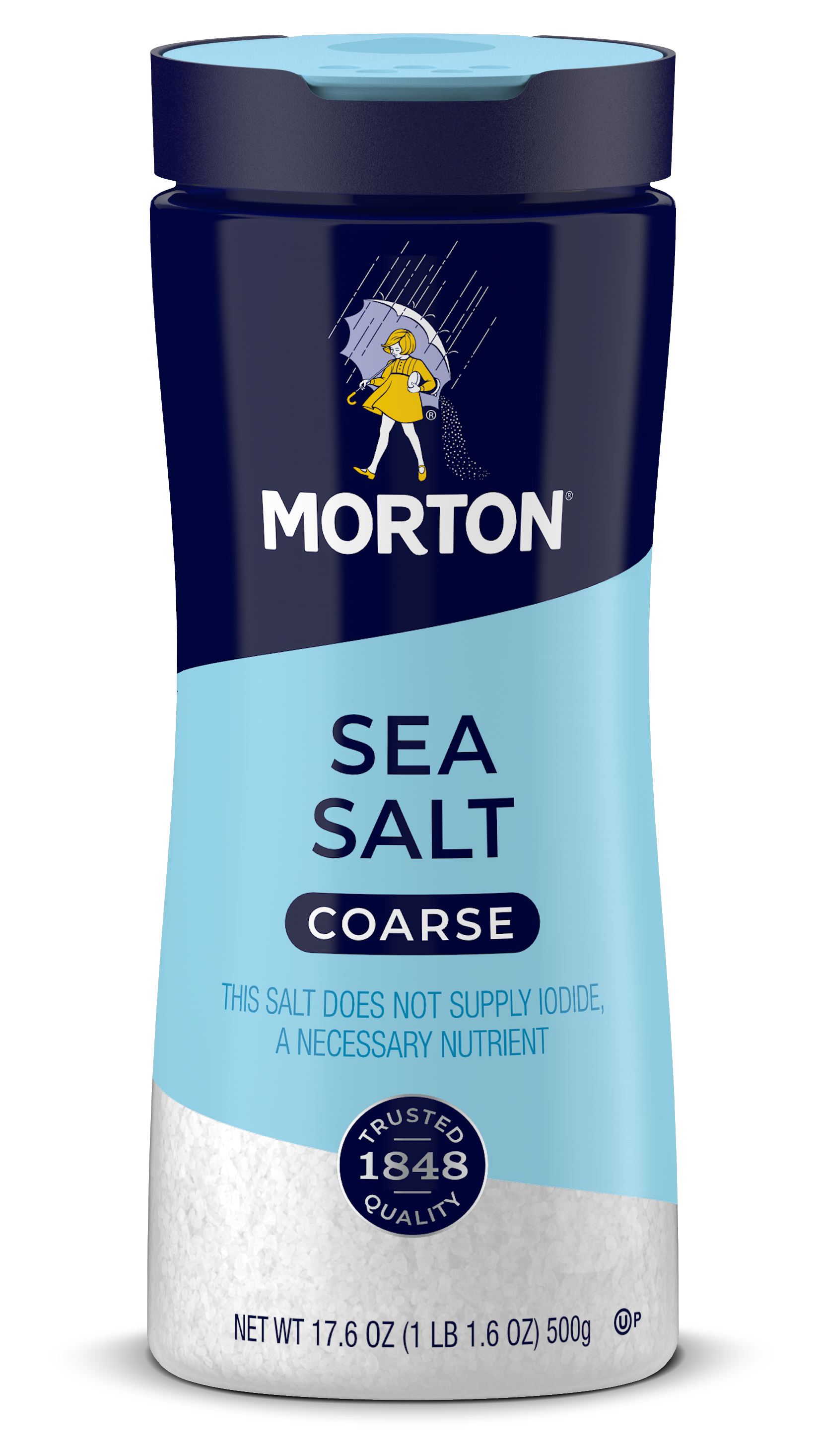 MORTON<sup>®</sup> <br>COARSE SEA SALT 3