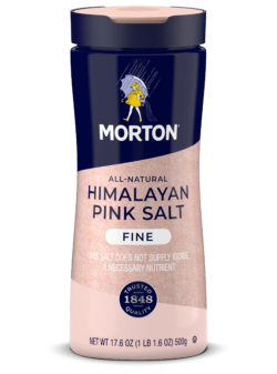 MORTON<sup>®</sup> <br>FINE HIMALAYAN PINK SALT