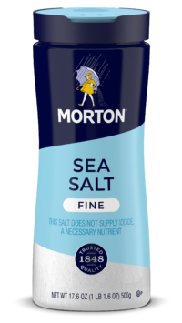 MORTON<sup>®</sup> <br>FINE SEA SALT 4
