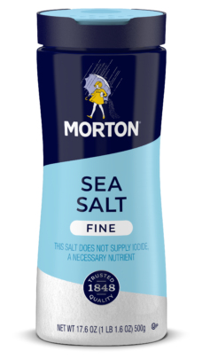 MORTON<sup>&reg;</sup> <br>SEA SALT FINE
