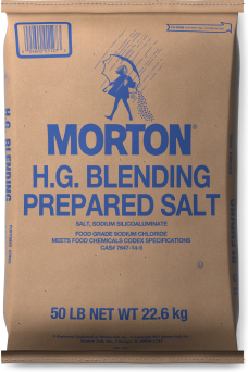 Morton<sup>&reg;</sup> <br>H.G. Blending Prepared Salt