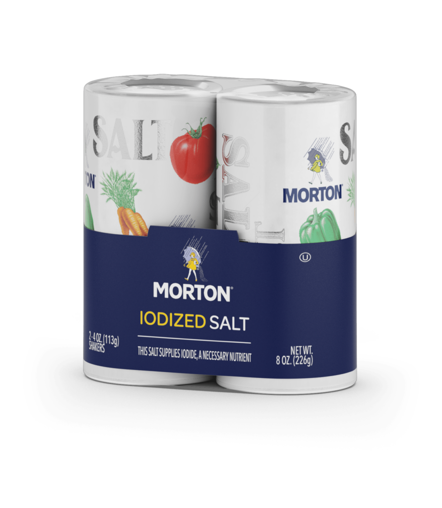 MORTON® IODIZED SALT SHAKERS Morton Salt
