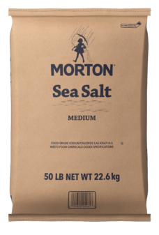 Morton<sup>&reg;</sup> <br>Medium Sea Salt