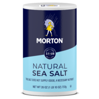 MORTON<sup>®</sup> <br>NATURAL SEA SALT