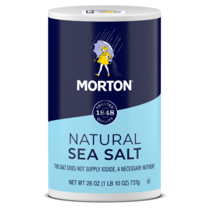 MORTON<sup>&reg;</sup> NATURAL SEA SALT