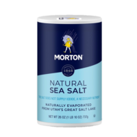 MORTON<sup>®</sup> <br>NATURAL SEA SALT 1