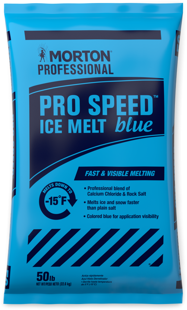 MORTON® PRO SPEED™ BLUE ICE MELT 1 Morton Salt