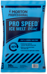 MORTON<sup>®</sup> <br>PRO SPEED™ BLUE ICE MELT 2
