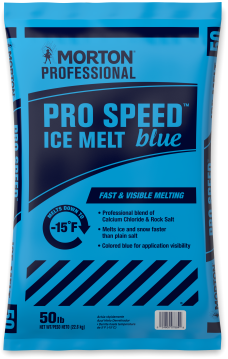 MORTON<sup>&reg;</sup> <br>PRO SPEED™ BLUE ICE MELT