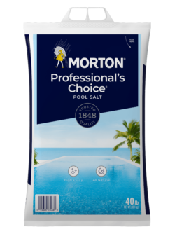 Morton<sup>®</sup> <br>Professional’s Choice<sup>®</sup> Pool Salt 8