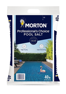 Morton<sup>&reg;</sup> <br>Professional’s Choice<sup>&reg;</sup> Pool Salt