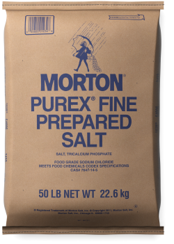Morton<sup>®</sup> <br>PUREX<sup>®</sup> FINE PREPARED SALT