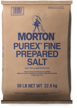 Morton<sup>®</sup> <br>PUREX<sup>®</sup> FINE PREPARED SALT