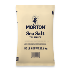 MORTON<sup>®</sup> <br>REFINED SEA SALT AND TFC REFINED SEA SALT 1