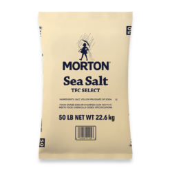 MORTON<sup>®</sup> <br>REFINED SEA SALT AND TFC REFINED SEA SALT 1