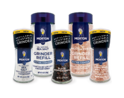 Morton® Adjustable, Refillable Glass Grinders - Morton Salt