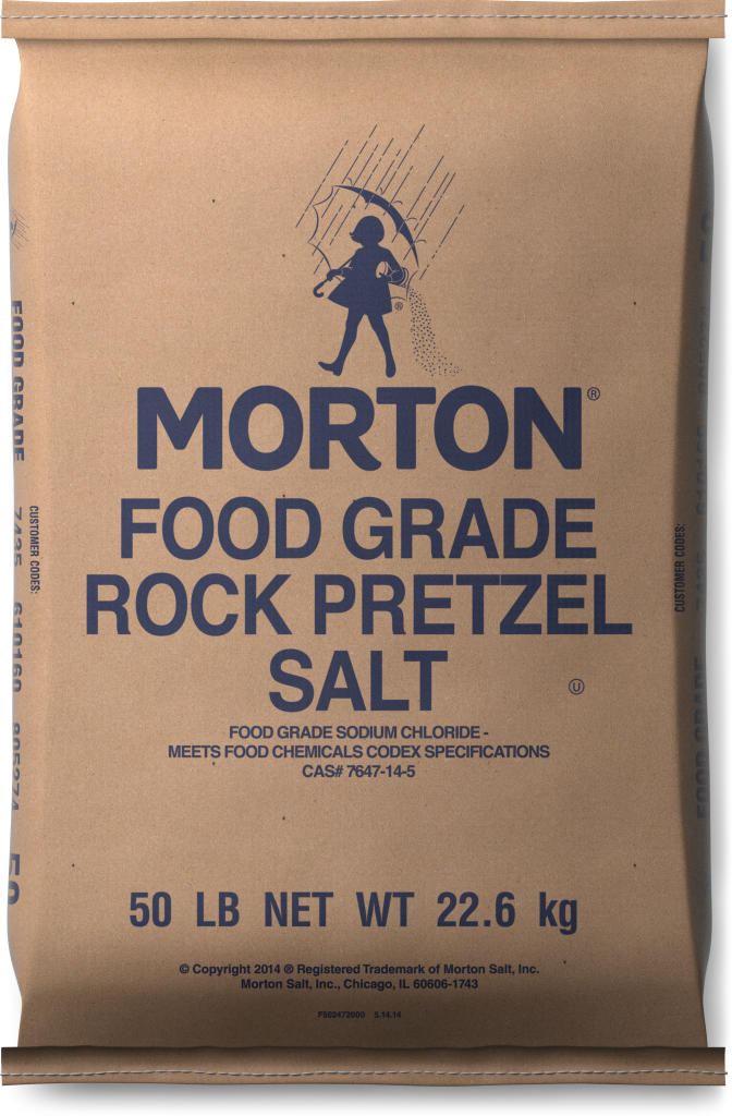 Morton® ROCK PRETZEL SALT Morton Salt