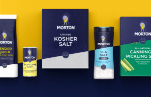 MORTON SALT POURS OUT MODERN NEW LOOK ON PACKAGING