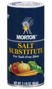 MORTON<sup>&reg;</sup> SALT SUBSTITUTE