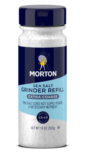 MORTON<sup>&reg;</sup> SEA SALT GRINDER REFILL 2