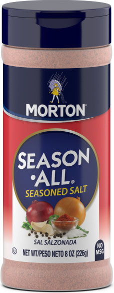 MORTON<sup>&reg;</sup> SEASON ALL<sup>&reg;</sup> SEASONED SALT