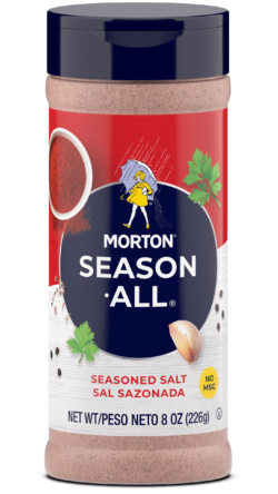 MORTON<sup>®</sup> <br>SEASON-ALL<sup>®</sup> SEASONED SALT 3