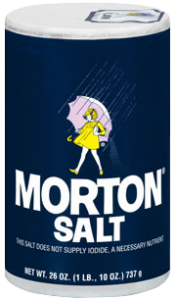 MORTON<sup>®</sup> TABLE SALT
