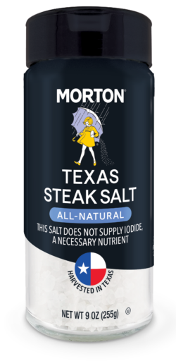 MORTON<sup>®</sup> <br>TEXAS STEAK SALT