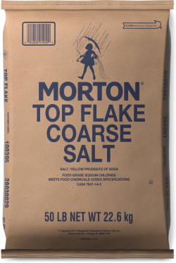 Morton<sup>®</sup> <br>TOP FLAKE COARSE SALT