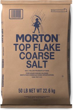 Morton<sup>®</sup> <br>TOP FLAKE COARSE SALT