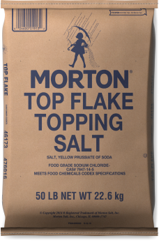 Morton<sup>&reg;</sup> <br>TOP FLAKE TOPPING SALT