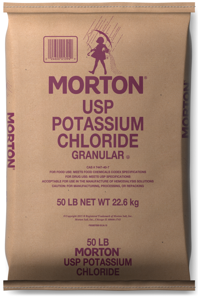 MORTON® USP POTASSIUM CHLORIDE Morton Salt
