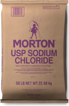 Morton<sup>&reg;</sup> <br>USP Sodium Chloride