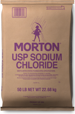 Morton<sup>®</sup> <br>USP Sodium Chloride