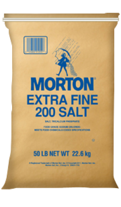 PULVERIZED SALTS - EXTRA FINE 200 AND EXTRA FINE 325