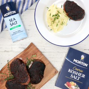 Salt and Coffee Crusted Steak